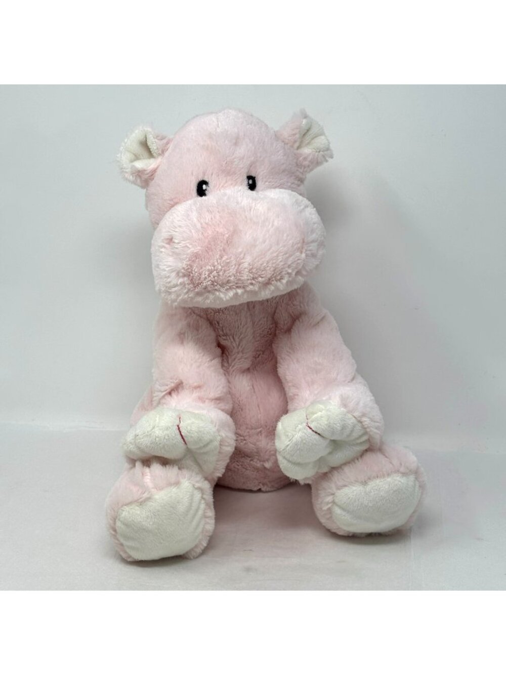 ANIMAL ALLEY Pink Hippo Plush Toys R Us 2009